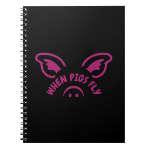 Cuaderno Cuando los cerdos vuelen