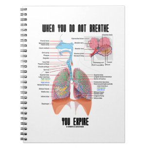 Cuaderno Cuando usted no respira expira el sistema