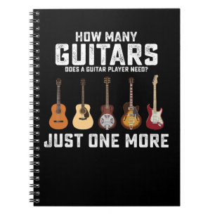 Cuaderno ¿Cuántas guitarras necesita un guitarrista?