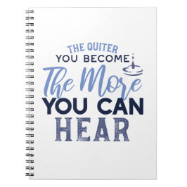 Cuaderno Cuanto Más Cita Te Conviertas, Más Puedes Escuchar