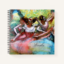 Cuatro bailarinas de Degas Sketchbook
