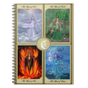 Cuaderno Cuatro elementos