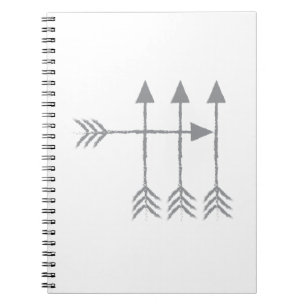 Cuaderno Cuatro flechas