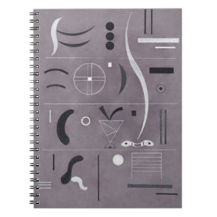 Cuaderno Cuatro partes de Wassily Kandinsky (1932)