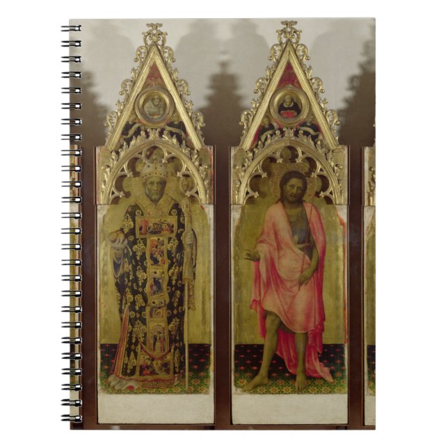 Cuaderno Cuatro santos del Quaratesi Polyptych: Mag de (Frente)