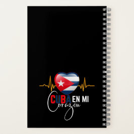 Cuaderno Cuba en mi corazón Caribe Cubano Cubana 