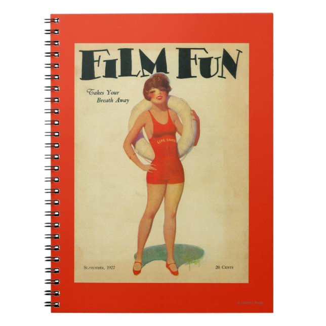 Cuaderno Cubierta 2 de la revista Film Fun (Frente)