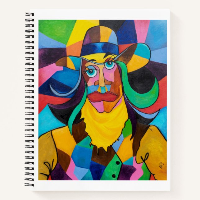 Cuaderno Cubierta Cowgirl Sketchbook (Anverso)