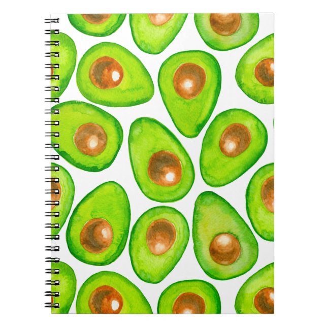 Cuaderno Cubierta de aguacate (Frente)