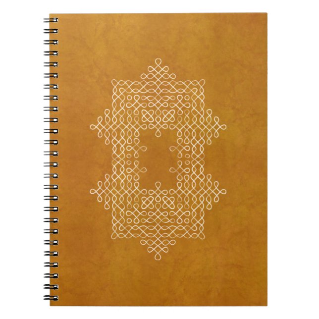 Cuaderno Cubierta de aire para iPad de las castas de Kolam (Frente)