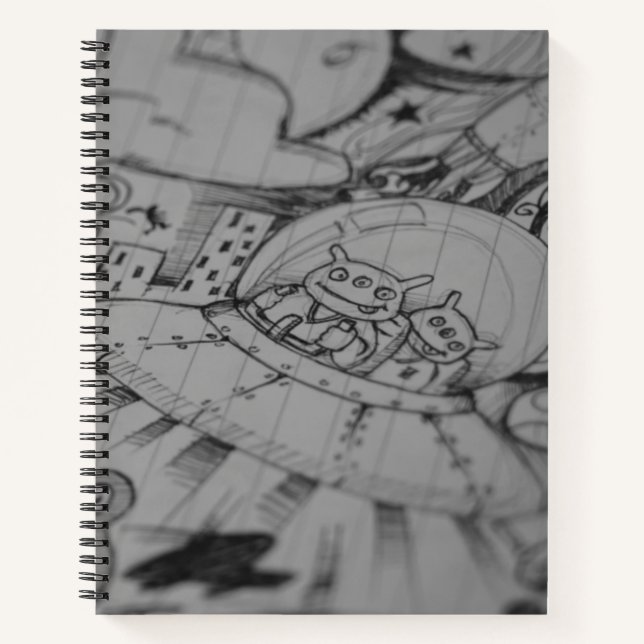 Cuaderno Cubierta de esbozo (Anverso)