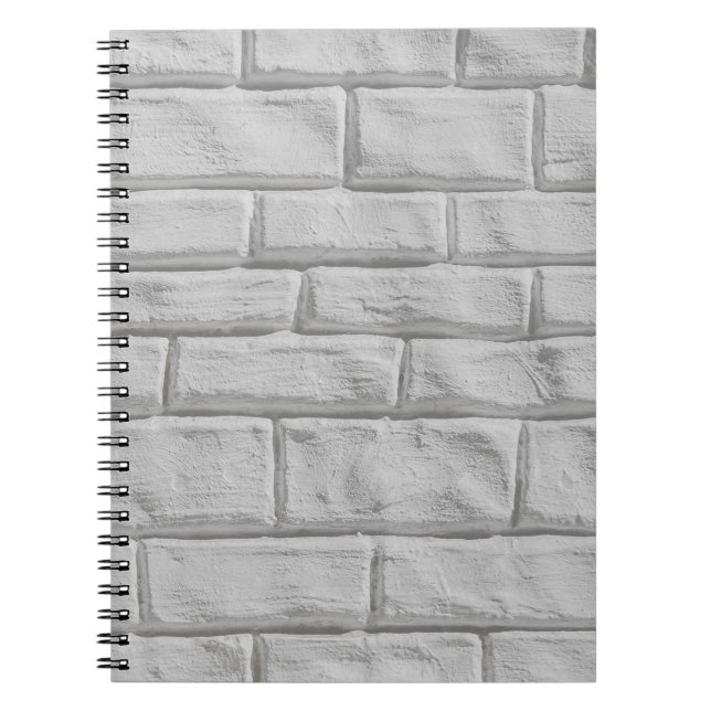 Cuaderno Cubierta de textura de superficie de pared de ladr (Frente)