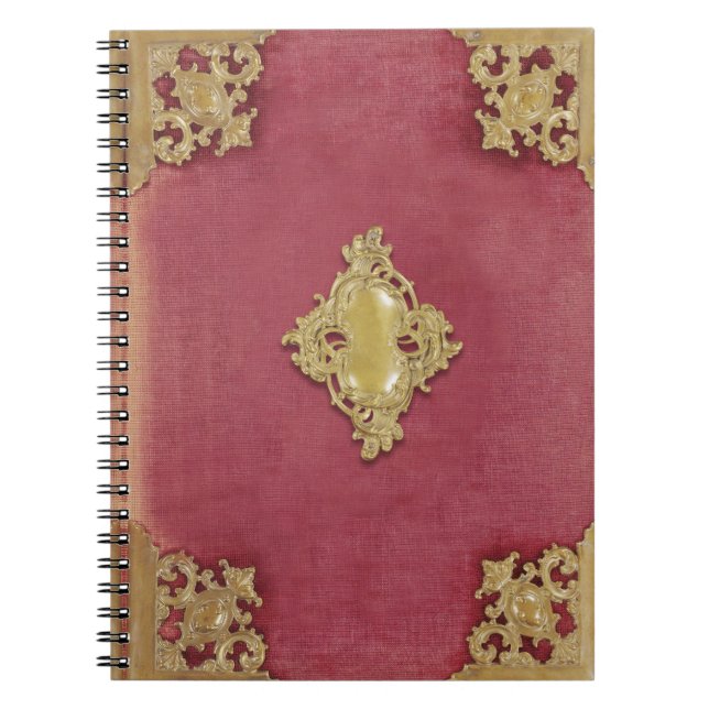 Cuaderno Cubierta del diario de bloqueo de vintage (Frente)