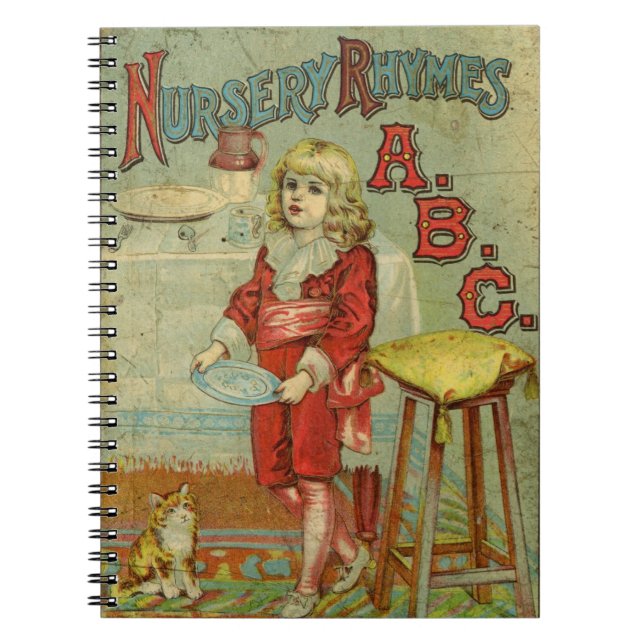 Cuaderno Cubierta del libro de niños de ABC de las poesías (Frente)