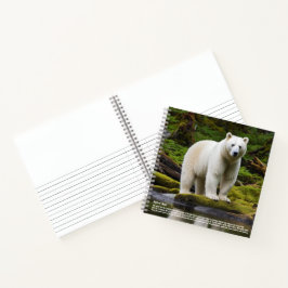 Cuaderno Cubierta dura del oso espiritual
