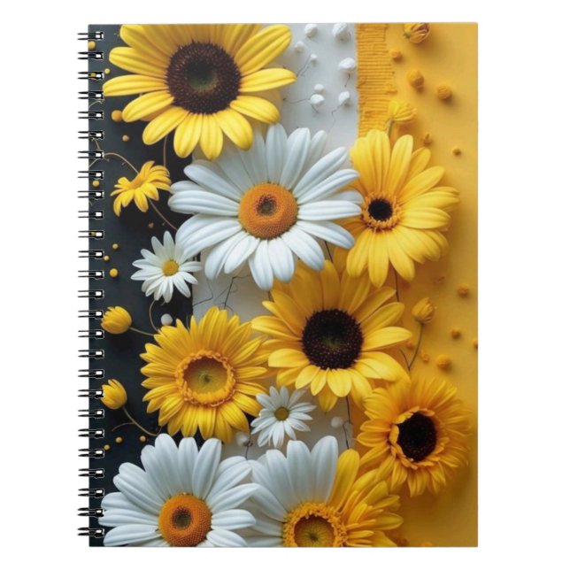 Cuaderno Cubierta inteligente para iPad Radiancia floral ba (Frente)