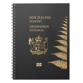Cuaderno Cubierta para pasaportes de Nueva Zelandia