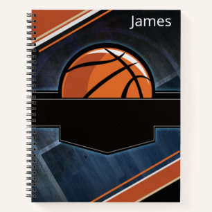 Cuaderno Cubierta para portátiles de baloncesto para niños