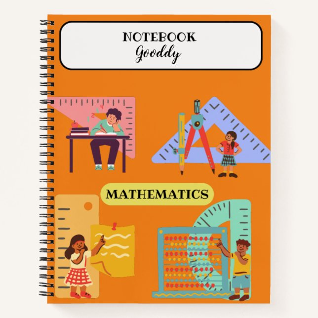 Cuaderno Cubierta para portátiles matemáticos (Anverso)