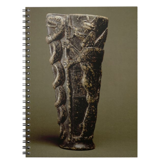 Cuaderno Cubilete de la libación de príncipe Gudea, (Frente)