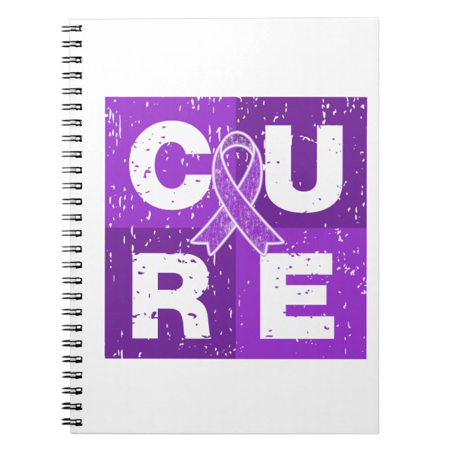 Cuaderno Cubo con problemas de CURE Pancreatic Cancer (Frente)
