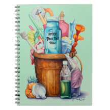 Cubo de suministros de limpieza