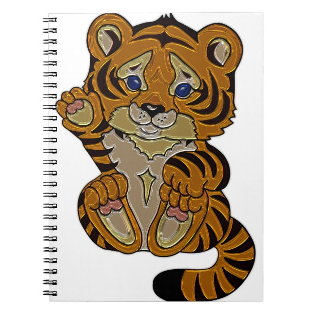Cuaderno Cubo de tigre (Frente)