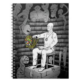 Cuaderno Cubo mágico con monstruos