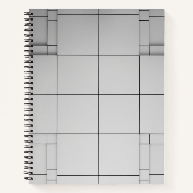 Cuaderno Cubos abstractos (Anverso)