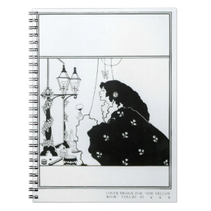 Cuaderno Cubra el diseño para "el libro amarillo", el