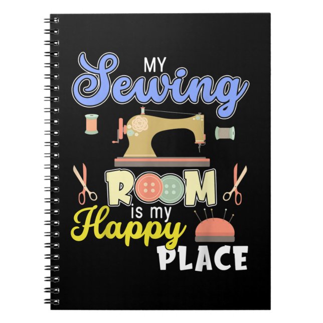 Cuaderno Cuchara de coser de regalo Quilters de balanceo (Frente)