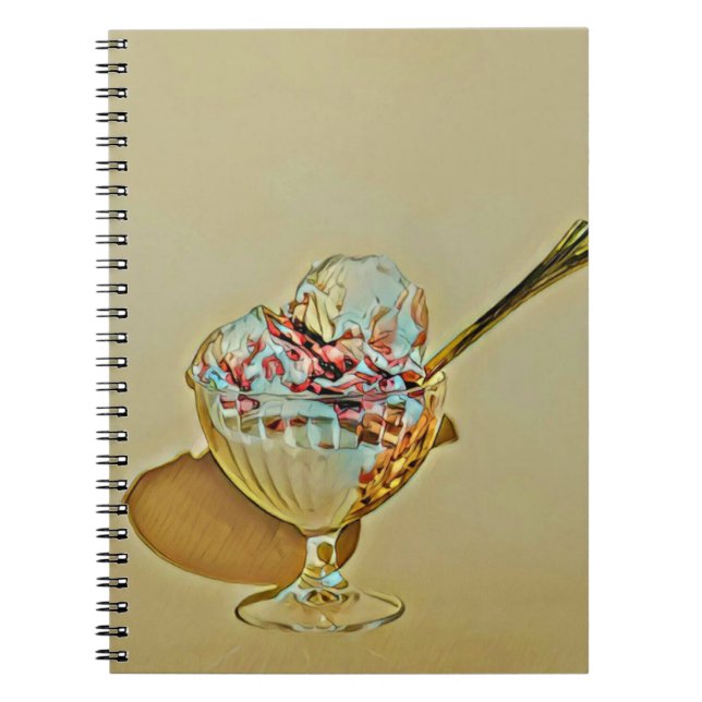 Cuaderno Cuchara de helado (Frente)