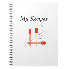 Cuaderno Cucharadas Rojas