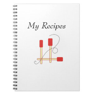 Cuaderno Cucharadas Rojas