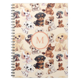 Cuaderno Cuchilla de perro con cachorro