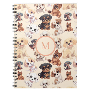 Cuaderno Cuchilla de perro con cachorro