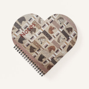 Cuaderno Cuchillo de caballo con texto