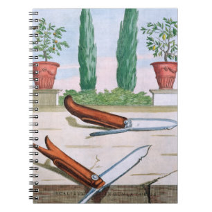 Cuaderno Cuchillo que cultiva un huerto, de "Hesperides"