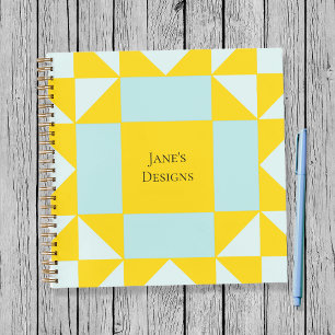 Cuaderno Cuchillos de bloques de talla de estrella de Arizo