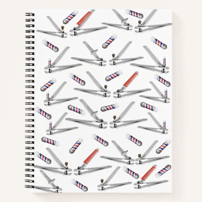 Cuaderno Cuchillos de cola de barbería para portátiles espi (Anverso)