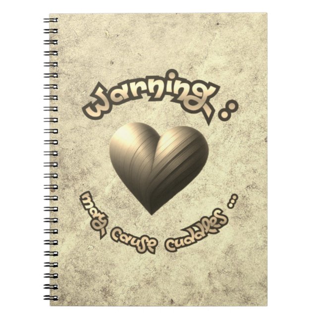 Cuaderno Cuddle Alert – Art with Heart! (Frente)