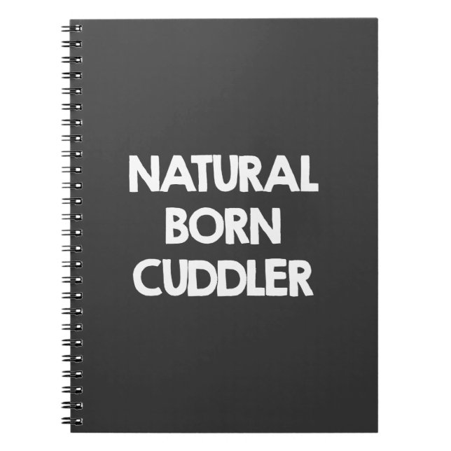 Cuaderno Cuddler llevado natural (Frente)