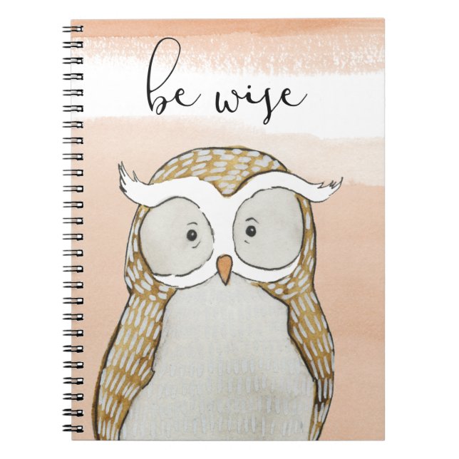 Cuaderno Cuddlies Owl | Ser sabio (Frente)