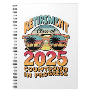 Cuaderno Cuenta regresiva de la promoción de jubilación 202