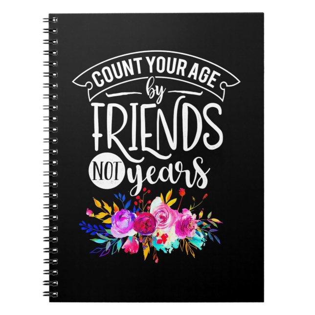 Cuaderno Cuenta tu edad por amigos (Frente)
