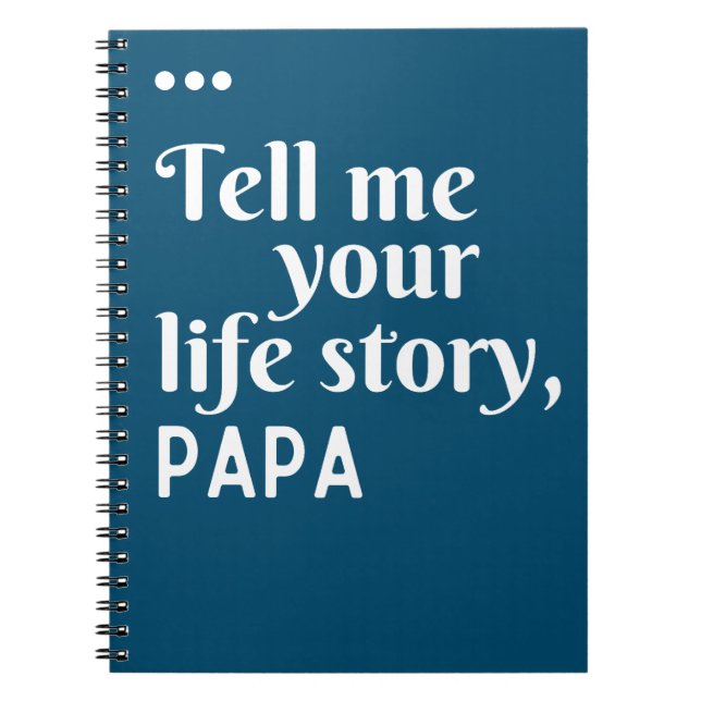 Cuaderno Cuéntame tu historia de vida. (Frente)
