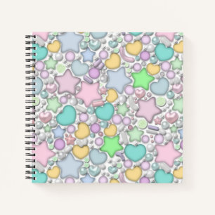 Cuaderno Cuentas de vidrio, joyas