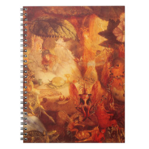 Cuaderno Cuento de Hadas Antiguo La Robin Cautiva de Fitzge