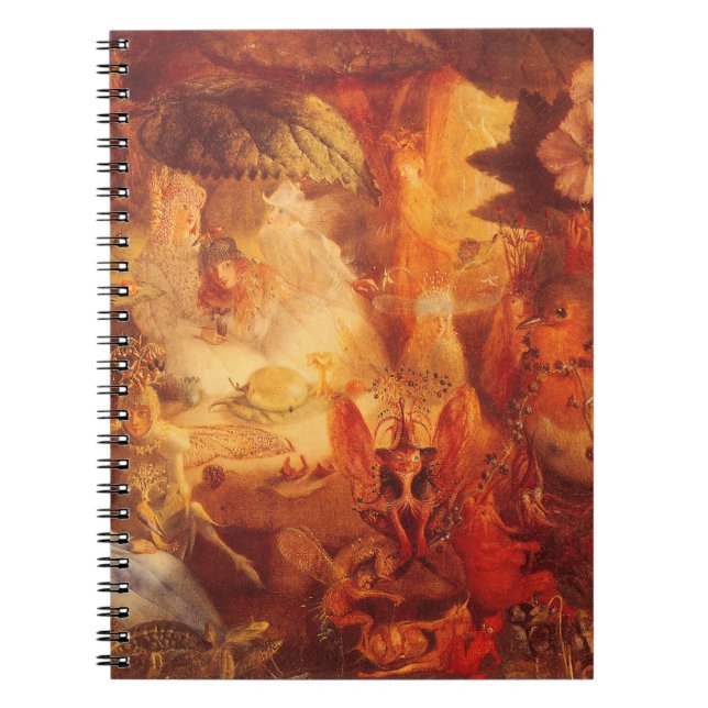 Cuaderno Cuento de Hadas Antiguo La Robin Cautiva de Fitzge (Frente)