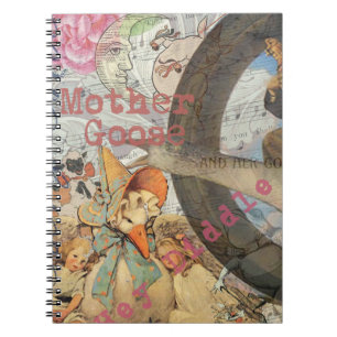 Cuaderno Cuento de Hadas de la Rima Infantil de Mamá Oca